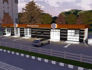 Модульный автомоечный комплекс