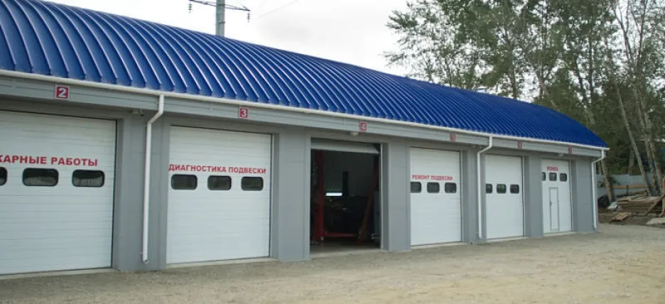 Монтаж здания под ключ